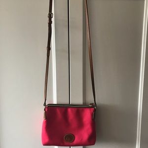 Dooney and Bourke hot pink crossbody